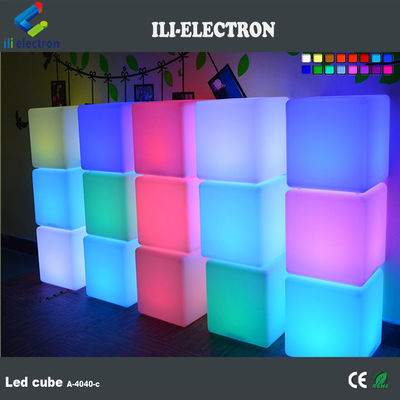 Lampu LED Cube yang dapat diisi ulang Tambahan sempurna untuk pesta dan klub Sumber cahaya LED