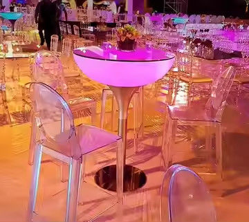 Led Cocktail Table Lights Led Cahaya Meja Cocktail