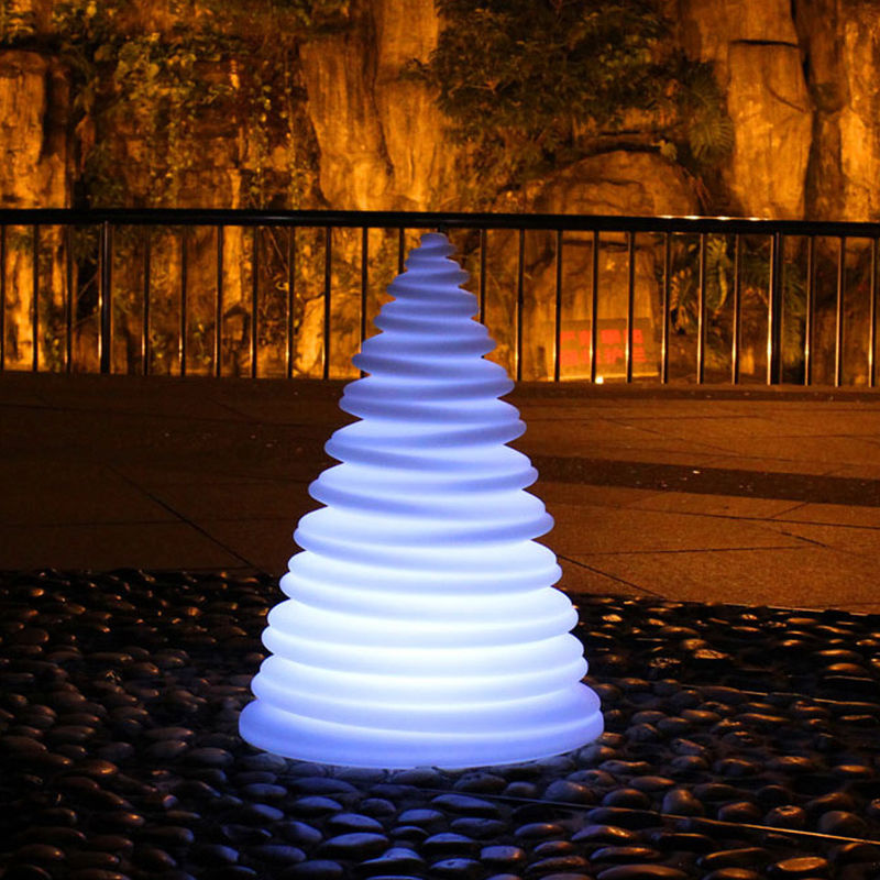 Plastik LED kolam renang cahaya tahan air nirkabel Untuk dekorasi Natal