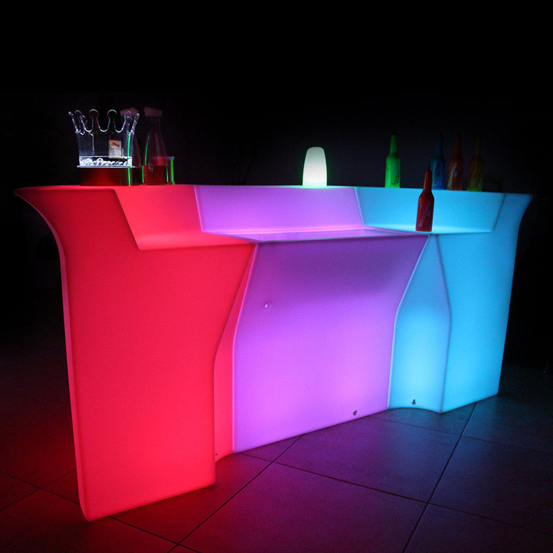 LED plastik bar counter/warna berubah LED besar bar counter untuk dijual