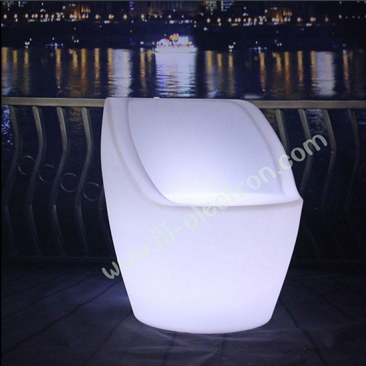 multi-warna bersinar portabel isi ulang lampu LED kursi pesta