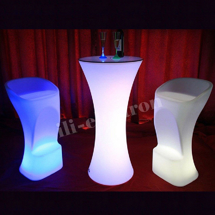 50*48*90cm Kursi bar led yang nyaman dan bercahaya/ Kursi Cocktail yang bercahaya/ Kursi Bar Led yang bercahaya