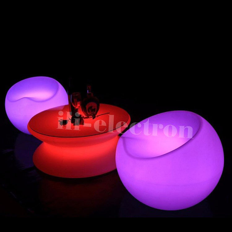 Cahaya berwarna-warni perubahan luar led lampu meja kopi