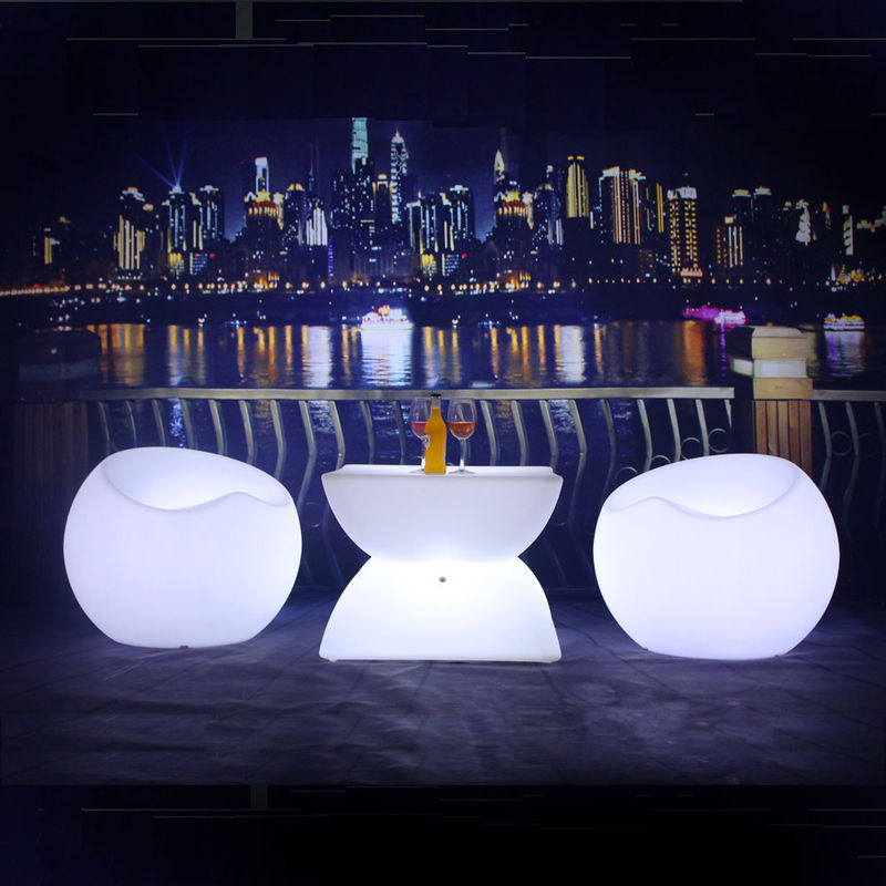 Meja bar portabel LED/ Dekorasi meja led baterai/ Pencahayaan Meja Led Modern