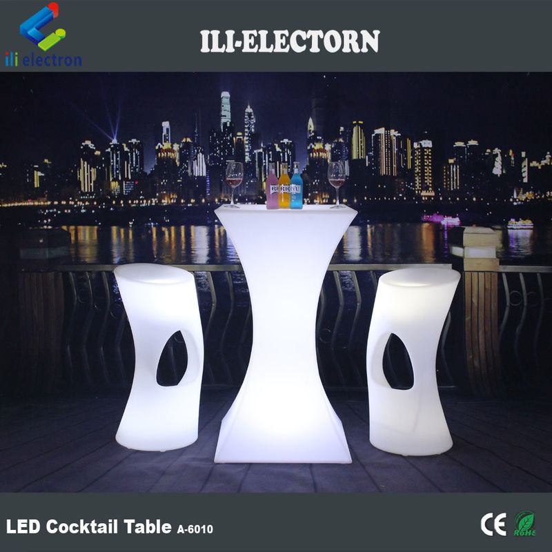 Jual Hot Modern Acara pesta dan bar digunakan Remote Mengubah warna Dekoratif LED Square Cocktail Table