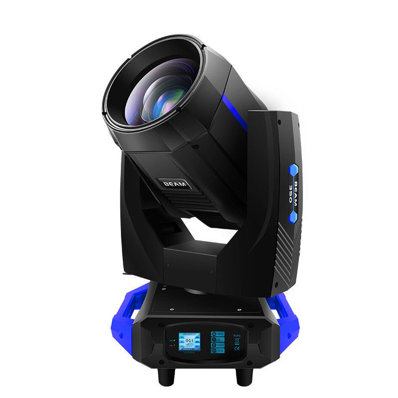380W RGBW Moving Head LED Stage Lights 3 derajat sudut sinar untuk panggung